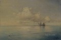 ヨットのある風景 ロマンチックな イワン・アイヴァゾフスキー ロシア